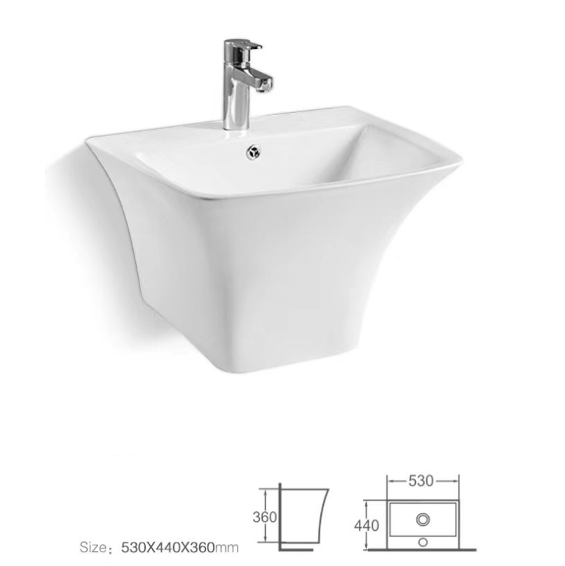 Chậu Lavabo treo tường A5-500 - Image 3
